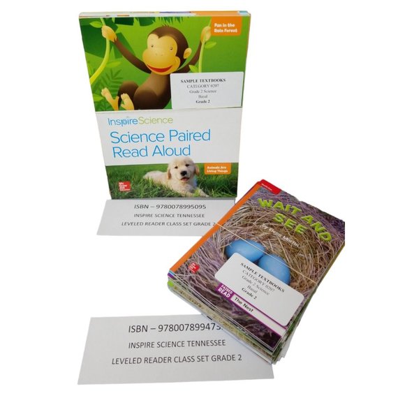Inspire Science Read Aloud Leveled Readers Grade 2 English Spanish Set McGraw - Picture 2 of 16